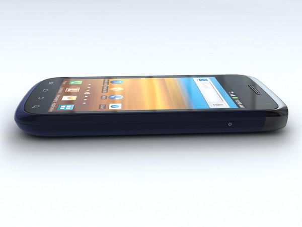3d model samsung exhibit ii 4g - Samsung Exhibit II 4G by cgmobile02