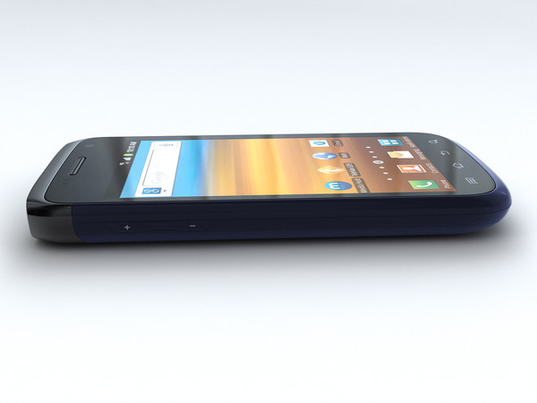 3d model samsung exhibit ii 4g - Samsung Exhibit II 4G by cgmobile02