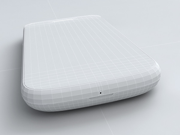 3d model samsung exhibit ii 4g - Samsung Exhibit II 4G by cgmobile02