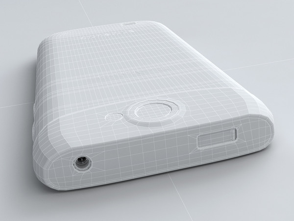 3d model samsung exhibit ii 4g - Samsung Exhibit II 4G by cgmobile02