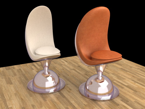 3d modern concept chair model - modern Concept Chair by zorroman41