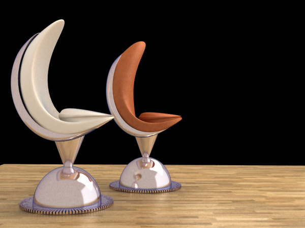 3d modern concept chair model - modern Concept Chair by zorroman41