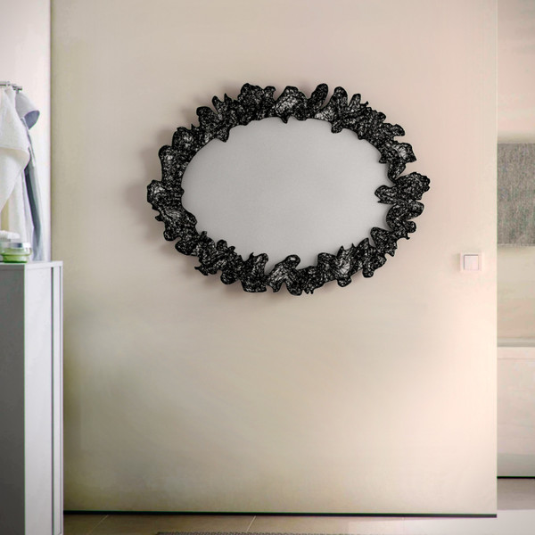 abstract flower frame mirror 3d 3ds - Abstract flower frame mirror by RTEwork
