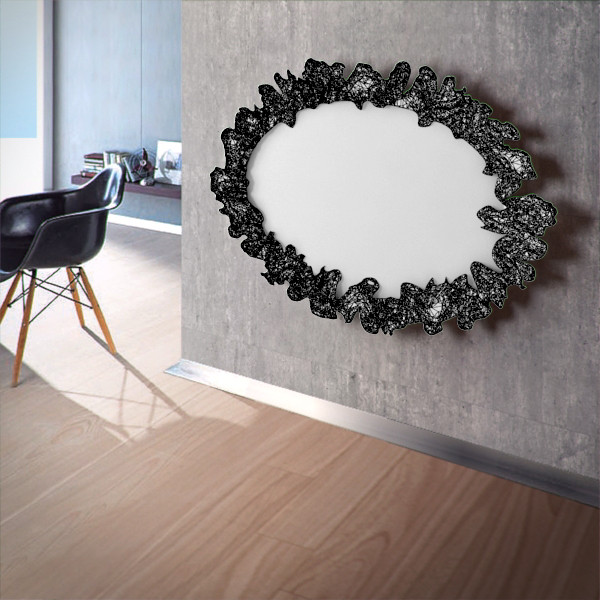 abstract flower frame mirror 3d 3ds - Abstract flower frame mirror by RTEwork