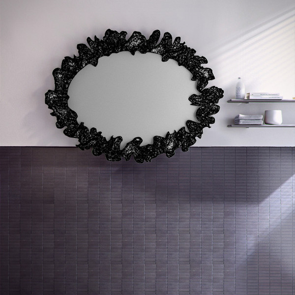 abstract flower frame mirror 3d 3ds - Abstract flower frame mirror by RTEwork