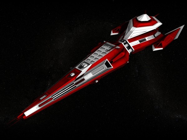 free ss-61 spaceship 3d model - SS-61 spaceship by Kalitehnis