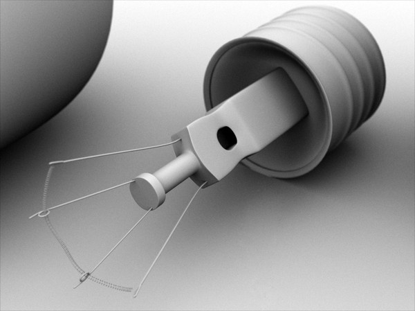 3d model lamp watt - Lamp 100w by gsgraphic