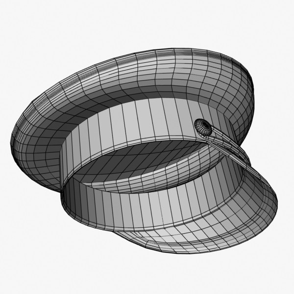 3ds max soviet navy peaked - Soviet Navy Peaked Cap... by mostlysquare