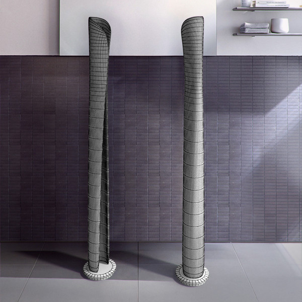 3d floor lamp arte - ARTE floor lamp by RTEwork