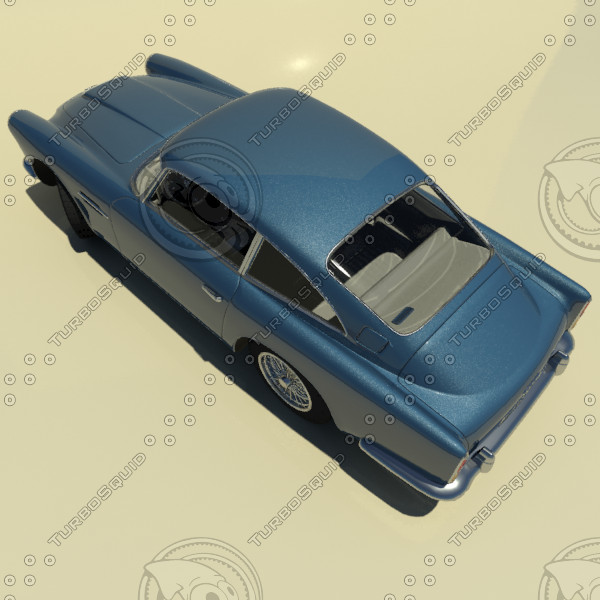 astonmartin db4 3d model - astonmartin DB4 by ArmandoARA