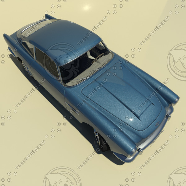 astonmartin db4 3d model - astonmartin DB4 by ArmandoARA