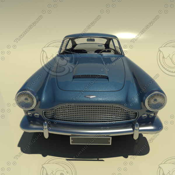 astonmartin db4 3d model - astonmartin DB4 by ArmandoARA