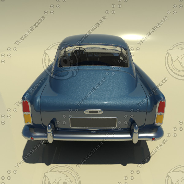 astonmartin db4 3d model - astonmartin DB4 by ArmandoARA