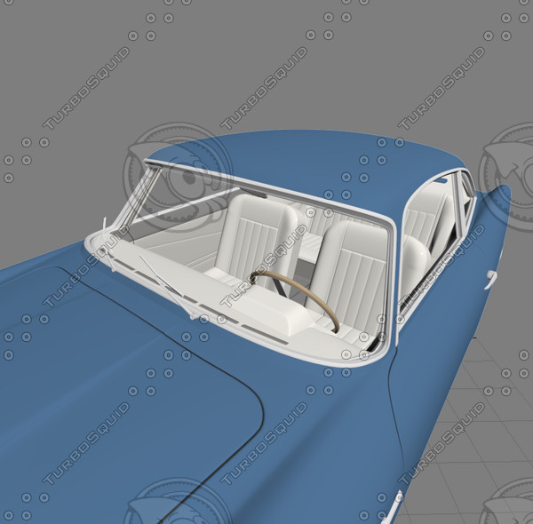 astonmartin db4 3d model - astonmartin DB4 by ArmandoARA