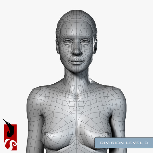 3ds max female anatomy - x-ray - Female Anatomy - X-Ray Integumentary Skin System by IllumeStudio