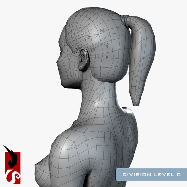 3ds max female anatomy - x-ray - Female Anatomy - X-Ray Integumentary Skin System by IllumeStudio