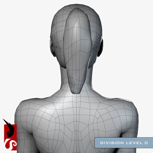 3ds max female anatomy - x-ray - Female Anatomy - X-Ray Integumentary Skin System by IllumeStudio