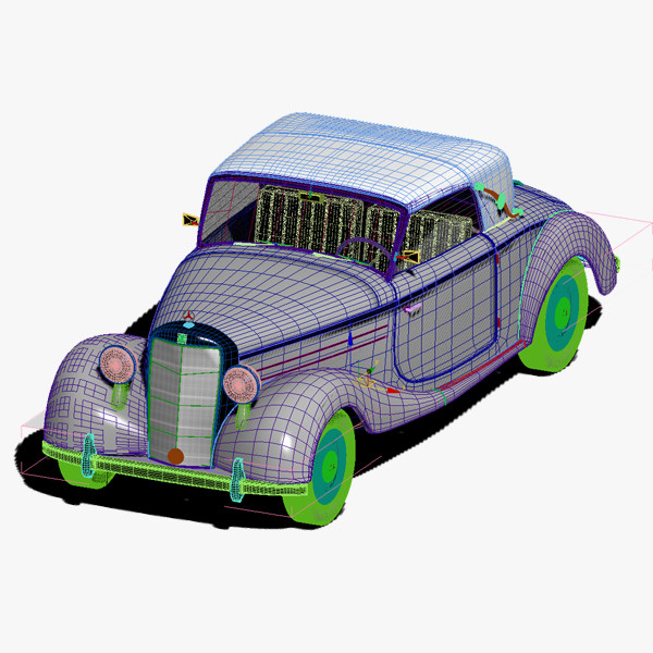 mercedes benz mercedes-benz 3d max - Mercedes-Benz 170 S by gkruhonja