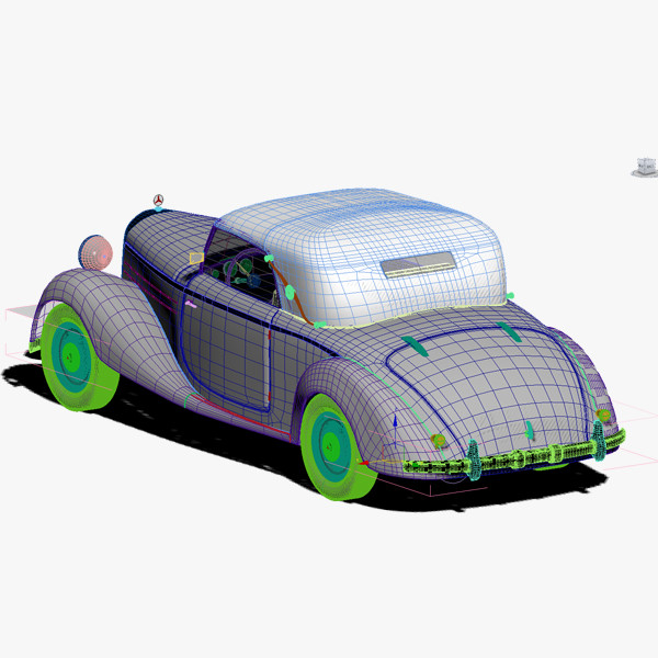 mercedes benz mercedes-benz 3d max - Mercedes-Benz 170 S by gkruhonja