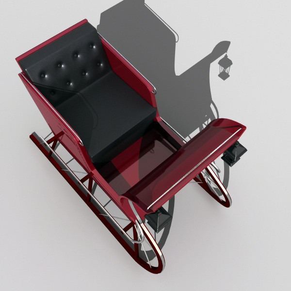 winter sled 3d model - Sled by QLEE