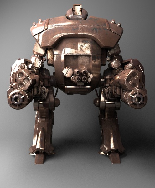 3d muscle mech model - Muscle by dentonvanzan