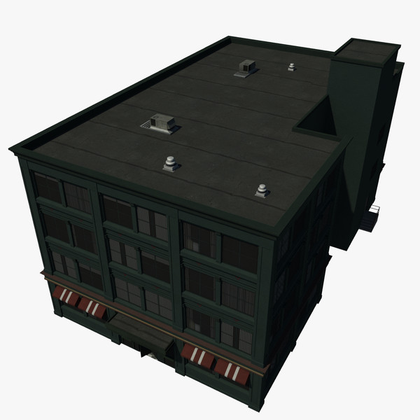 3d model office building - Commercial Building 03 by Luchador