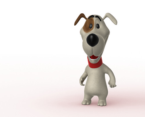 new animations cartoon dog 3d model - New Animations for Cartoon Dog by Fernando Rabello