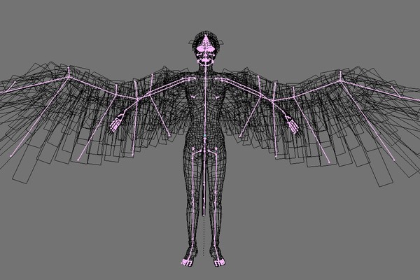 harpy beauty wings obj - Harpy by ThinkingOnPause