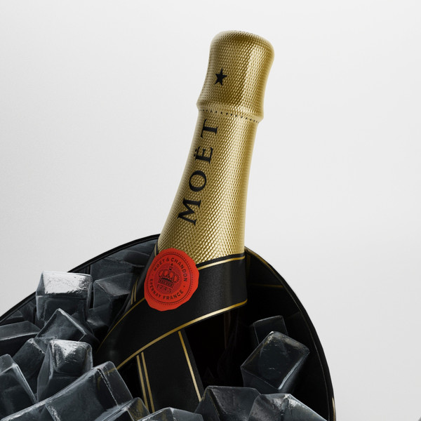 3d model champagne bottle - Champagne by 3dShed