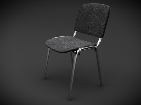 3d office chair iso model - Office chair ISO by denisVFX
