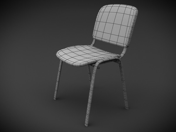 3d office chair iso model - Office chair ISO by denisVFX