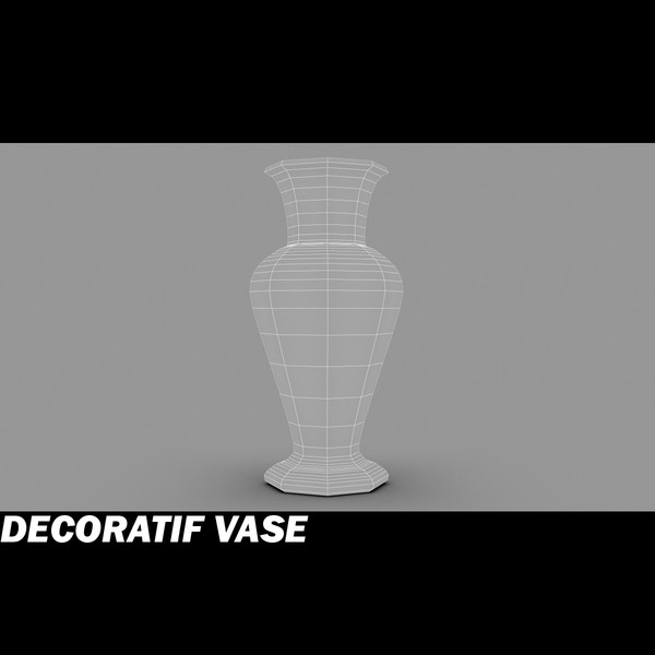 decoratif vase c4d - Decoratif Vase Ornemental Style by POPA_3D