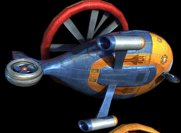 helicopter jumper 3d obj - Helicopter Jumper by marvimation