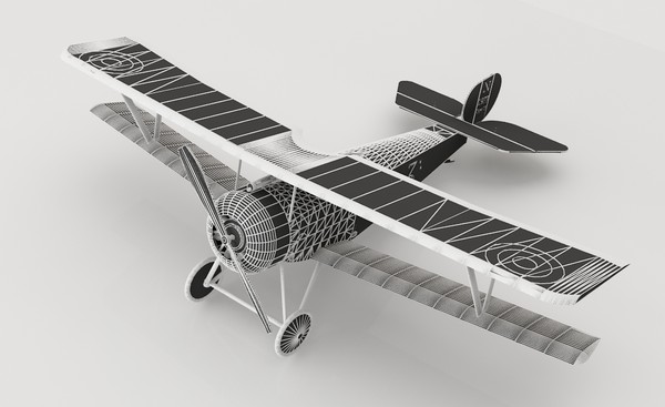 3d model nieuport - Nieuport by luledesign