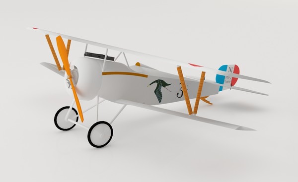 3d model nieuport - Nieuport by luledesign