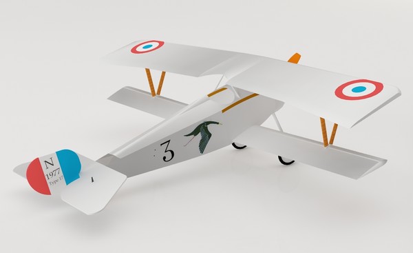 3d model nieuport - Nieuport by luledesign