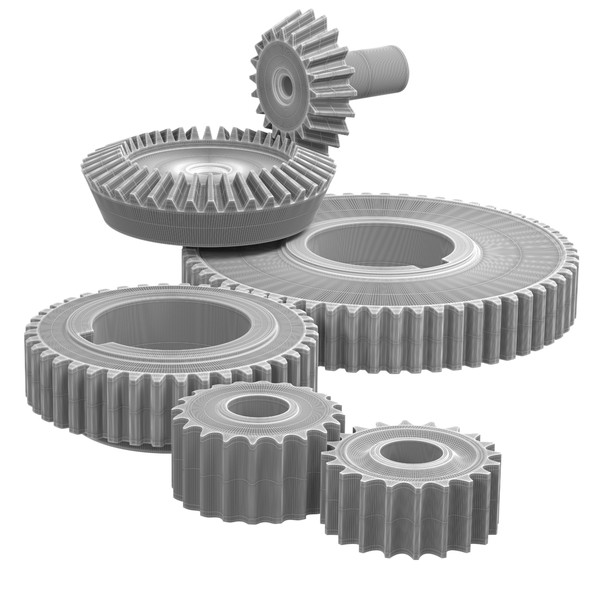 3d 6 gears set - 6 Gears Set by NRG_3D