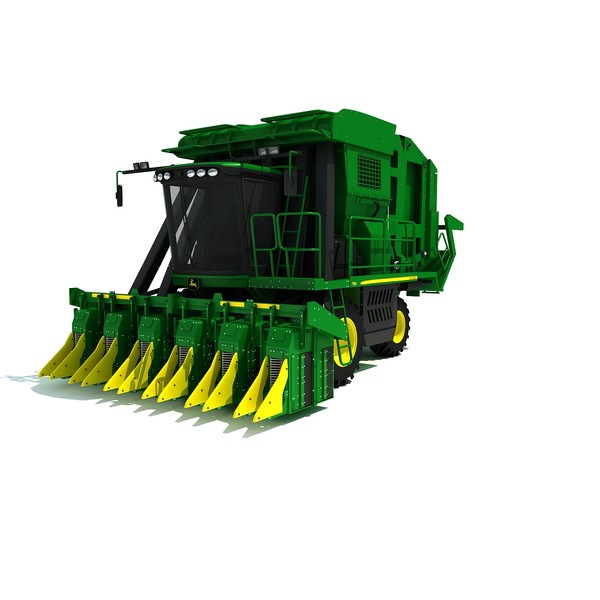 john deere 7760 cotton 3d model - John Deere 7760 Cotton Picker by Gandoza