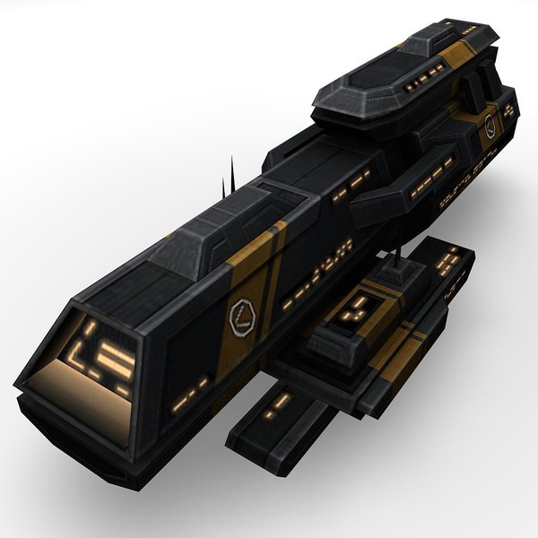3ds max 5 space battleships - 5_space_battleships.rar by Angryfly