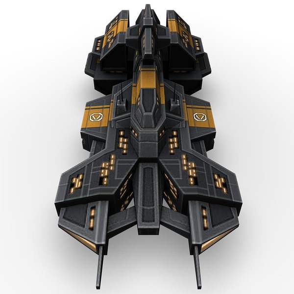 3d ship space battleship - space_battleship_2.rar by Angryfly