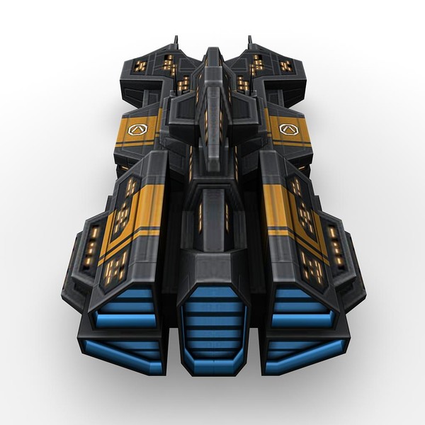3d ship space battleship - space_battleship_2.rar by Angryfly