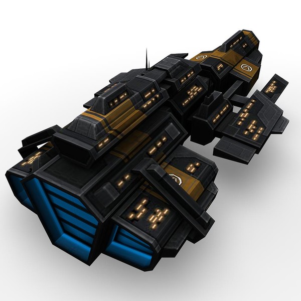 3ds max 5 space battleships - 5_space_battleships.rar by Angryfly