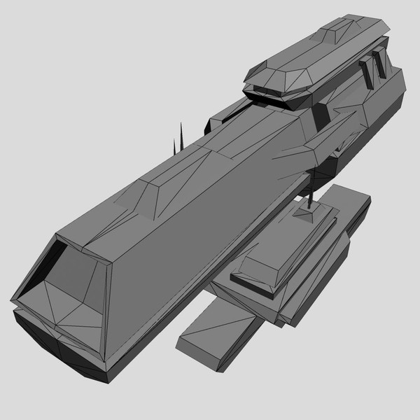 3ds max 5 space battleships - 5_space_battleships.rar by Angryfly