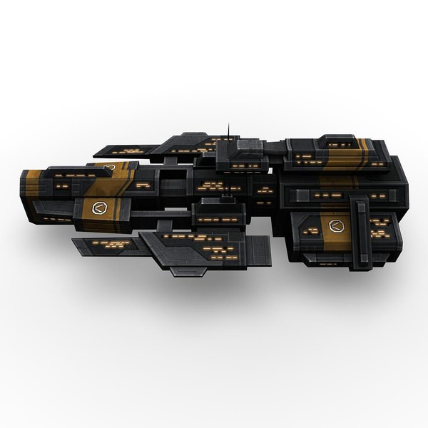 3d ship space battleship model - space_battleship_3.rar by Angryfly