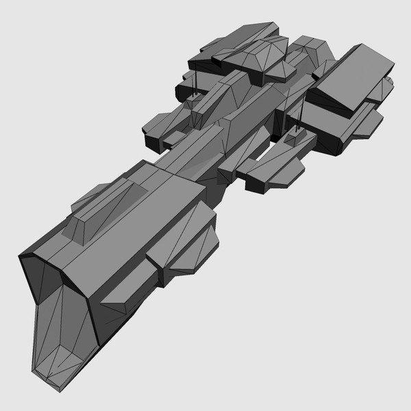 3ds max 5 space battleships - 5_space_battleships.rar by Angryfly
