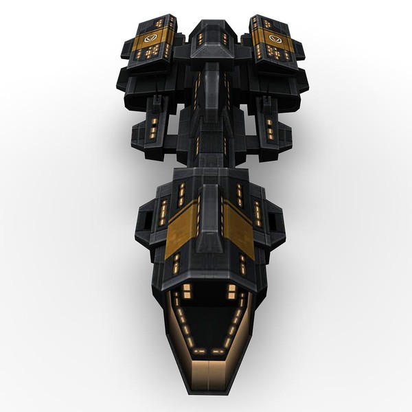 3ds max 5 space battleships - 5_space_battleships.rar by Angryfly