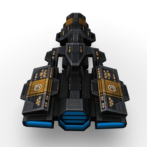 3ds max 5 space battleships - 5_space_battleships.rar by Angryfly