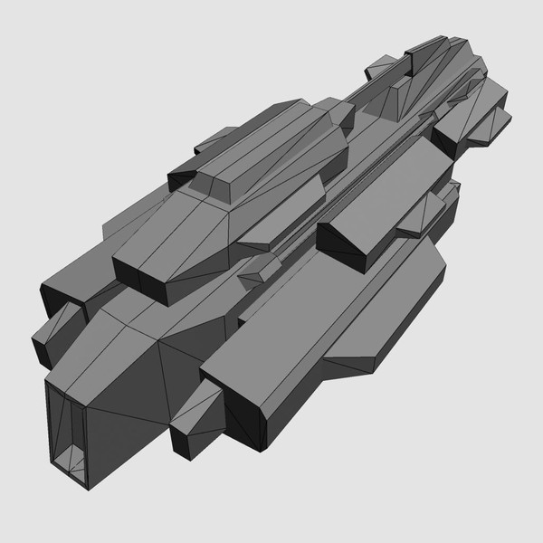 3ds max 5 space battleships - 5_space_battleships.rar by Angryfly
