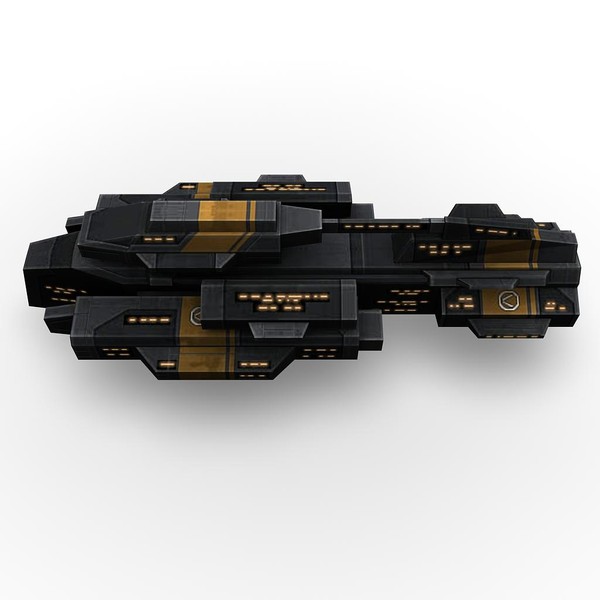 maya ship space battleship - space_battleship_5.rar by Angryfly