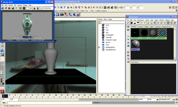 decoratif vase c4d - Decoratif Vase Ornemental Style by POPA_3D